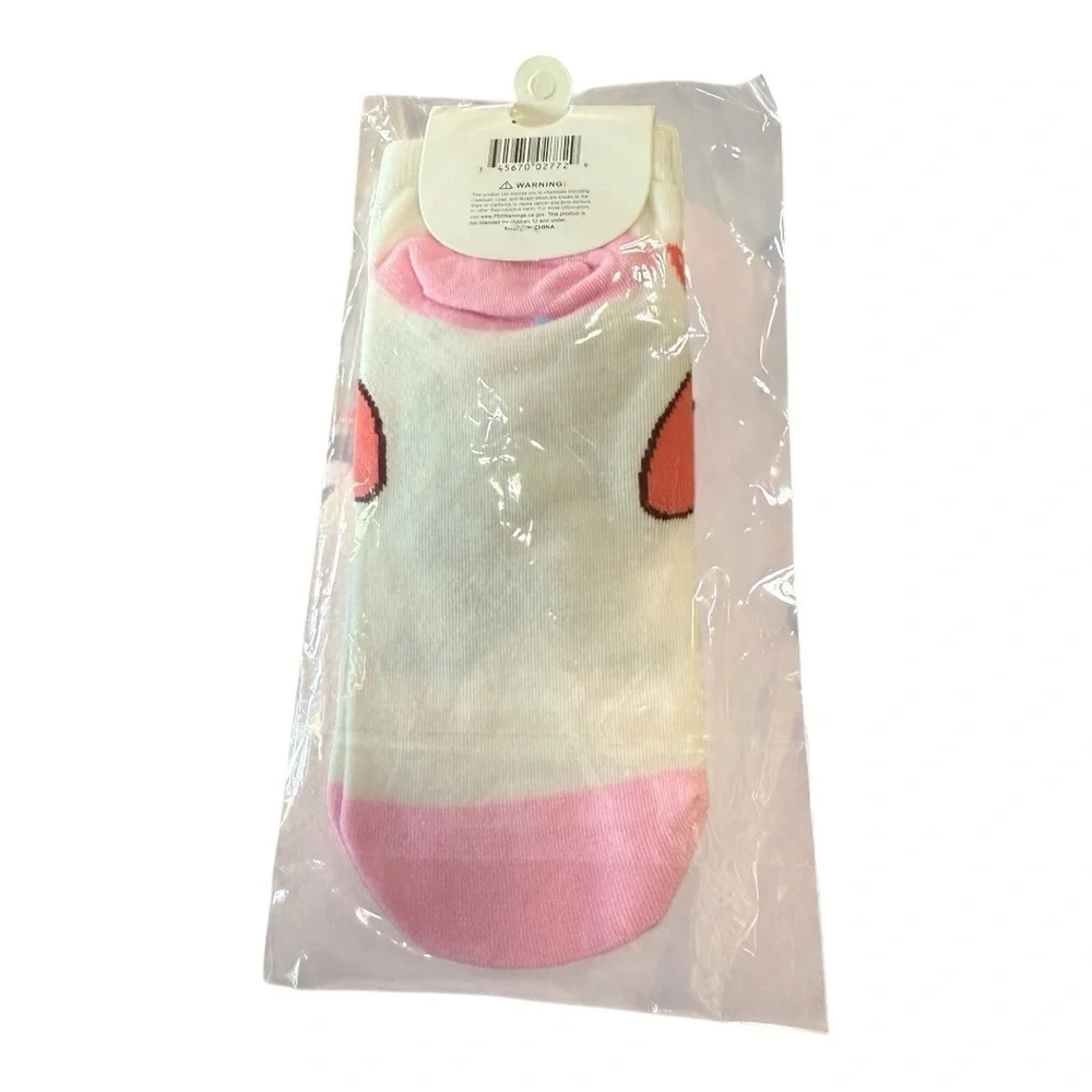 My Melody Pink & White Ankle Socks – New in Package
